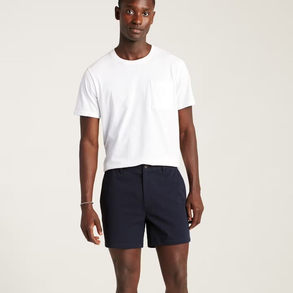 BONOBOS 7" Inseam Dark Navy Blue Shorts
